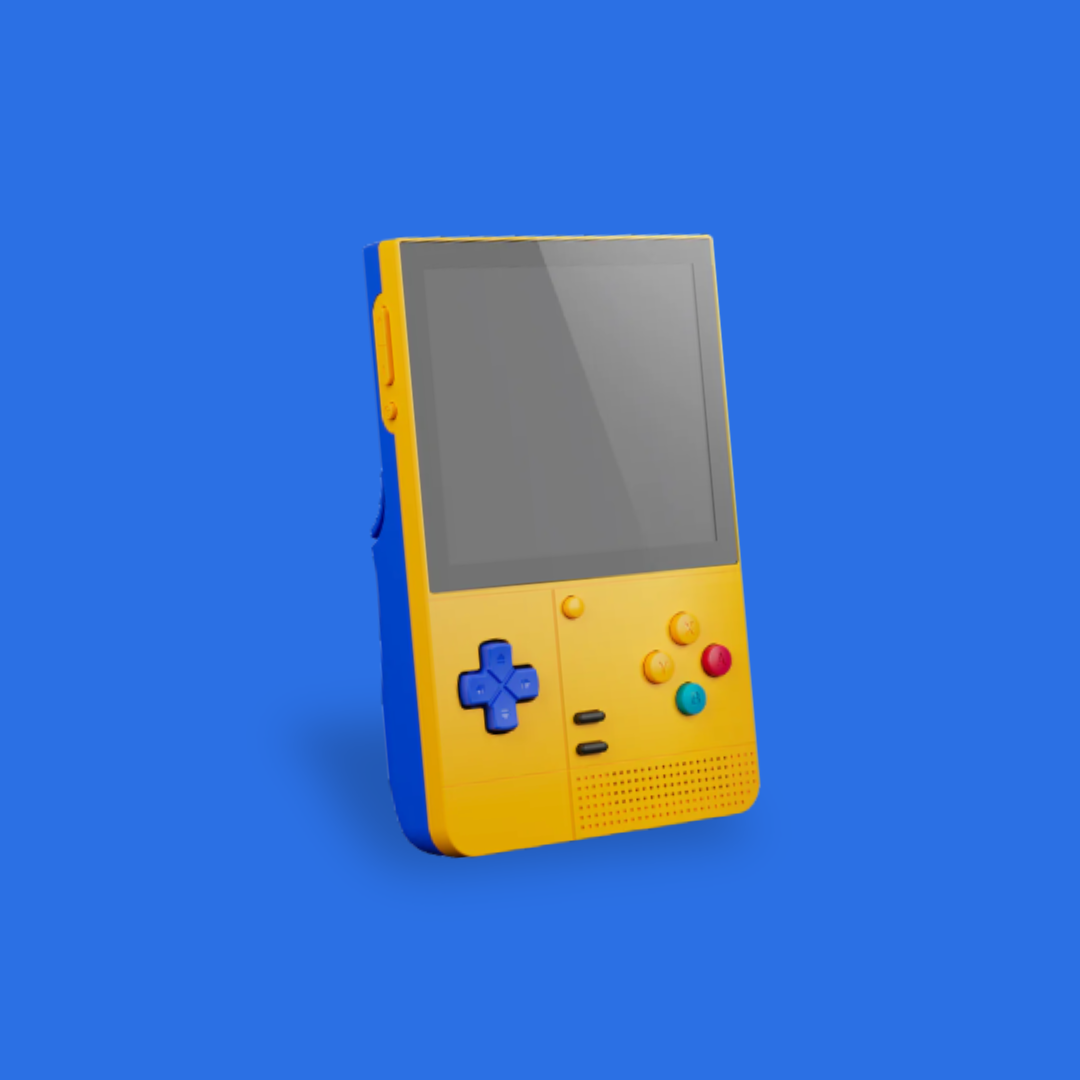 retroid pocket classic PKM yellow